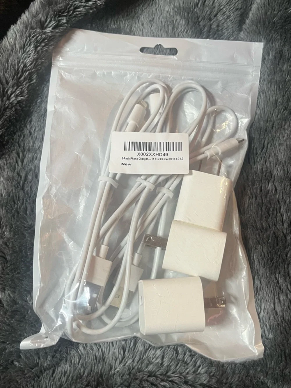 NWT IPhone Chargers Bundle of 15 Packs/Each Pack has 3 Chargers Total of 45